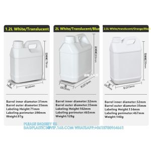 1L 2L 2.5L 3L 4L 5L 6L 10L Plastic Barrel Jerry Can For Oil Chemical Wine