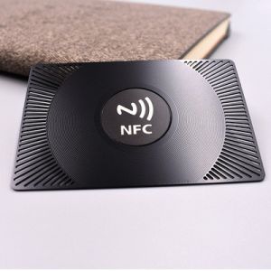 Buy cheap Personalized Stainless Steel Metal Card , Contactless NFC Business Cards for Qr Code Brushed from wholesalers