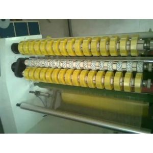 Buy cheap PLC Control BOPP Carton Sealing Self Adhesive Tape Slitting Machine from wholesalers