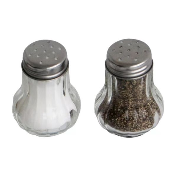 Quality Glass Bottler Seasoning Shaker Customized Salt And Pepper Shaker 25g for sale