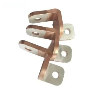 Buy cheap Rectangular Tin Plated Conductors Flexible Copper Busbar For Electrical Applications from wholesalers