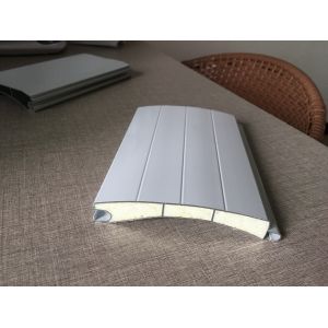 Commercial Foam Roller Shutter/Insulated Aluminum PU Foaming Roller Shutter