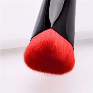 1pcs Red Heart Shape Single Brushes Rubber Paint Handle synthetic fiber