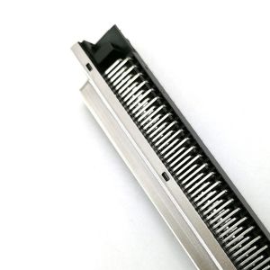 1.27mm Pitch PBT GF30 PCB Female Servo Connector Gold Plated CN Type Right Angle