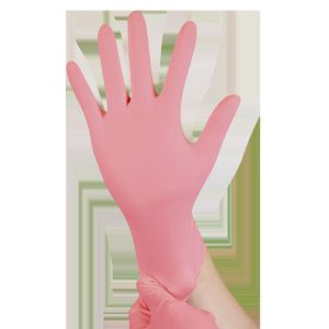 Buy cheap Nitrile gloves monolayer 8 mil mechanical thick black nitrile gloves from wholesalers