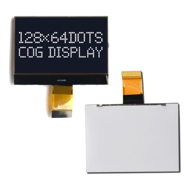 Quality ST7565 12864 128x64 COG LCD Module , Color TFT Monochrome LCD Screen for sale