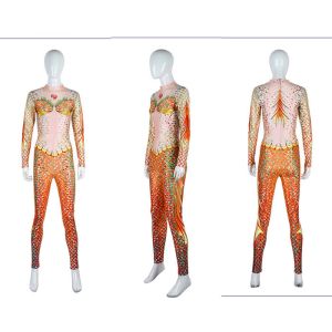 Buy cheap 3D Digital Printing Custom Mermaid Costume Elegant Bodycon Jumpsuits from wholesalers