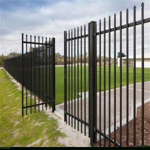 Buy cheap Anti Rust Custom Galvanized Picket Steel Fence Panel W Type For Farm And Garden from wholesalers