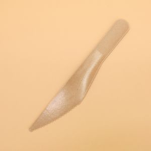 disposable degradable paper knife tableware set western dessert fork easy to