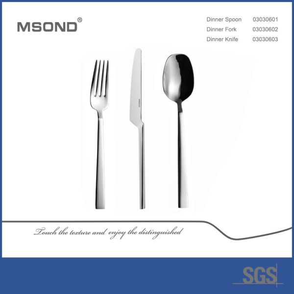 Quality Mirror Polish 304 18/10 Stainless Steel Cutlery Set for sale