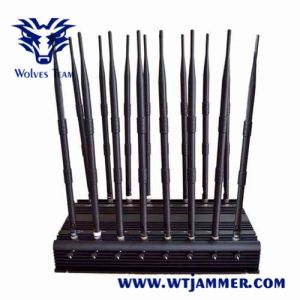 Buy cheap All Cell Phone Gps Signal Jammer 18 Bands 3G 4G Blocker WiFi UHF VHF All GPS Lojack 315/433Mhz from wholesalers