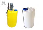 Buy cheap Industrial 100L Chemical Dosing Tank With 0.37KW Agitator , Level Indicators from wholesalers