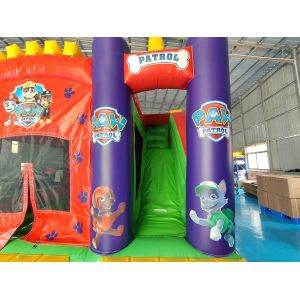 Buy cheap Funny Party Playground Inflatable Games Patrol Cartoon Inflatable Bouncy House With Slide Inflatable Combo For Kids from wholesalers
