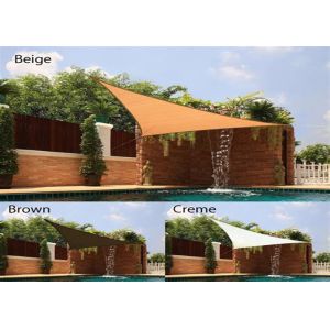 Buy cheap UV Protection Patio Shade Sails , Triangle / Rectangle Sun Shade Canopy from wholesalers