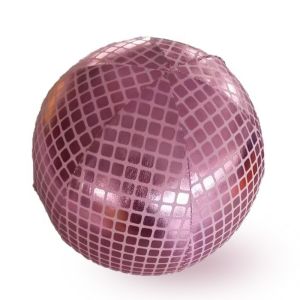 Buy cheap Silver Disco Pillow Inflatable Christmas Ball Balloon with Polyester Skin PVC inner ball from wholesalers