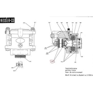 Buy cheap Standard Hand Brake Pad Kalmar Reach Stacker Parts With Smooth Operation from wholesalers