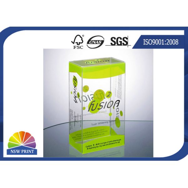 Quality Plastic Clamshell Packaging Transparent PVC Boxes Eco Friendly And Recycled for sale