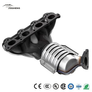 Buy cheap High Flow Steel Catalytic Converter Lower fuel consumption ISO9001 from wholesalers