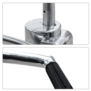 Professional Barber Chair Base With Chrome Plating Surface Treatment Single Arm