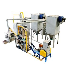 High Separation Rate 55kW Computer Circuit Boards Separating Machine Recycling