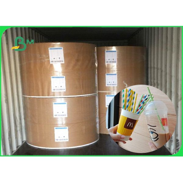 Buy cheap 60gsm & 120gsm Moisture And Water Resistance Straw Paper For Drinking from wholesalers
