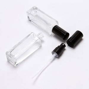 Buy cheap 50ml Refillable Glass Perfume Spray Bottles Round Shape With Atomizer from wholesalers