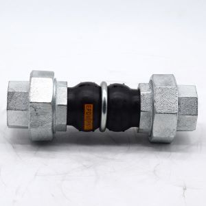 3" Ship Piping BSPT EPDM Threaded Expansion Joint