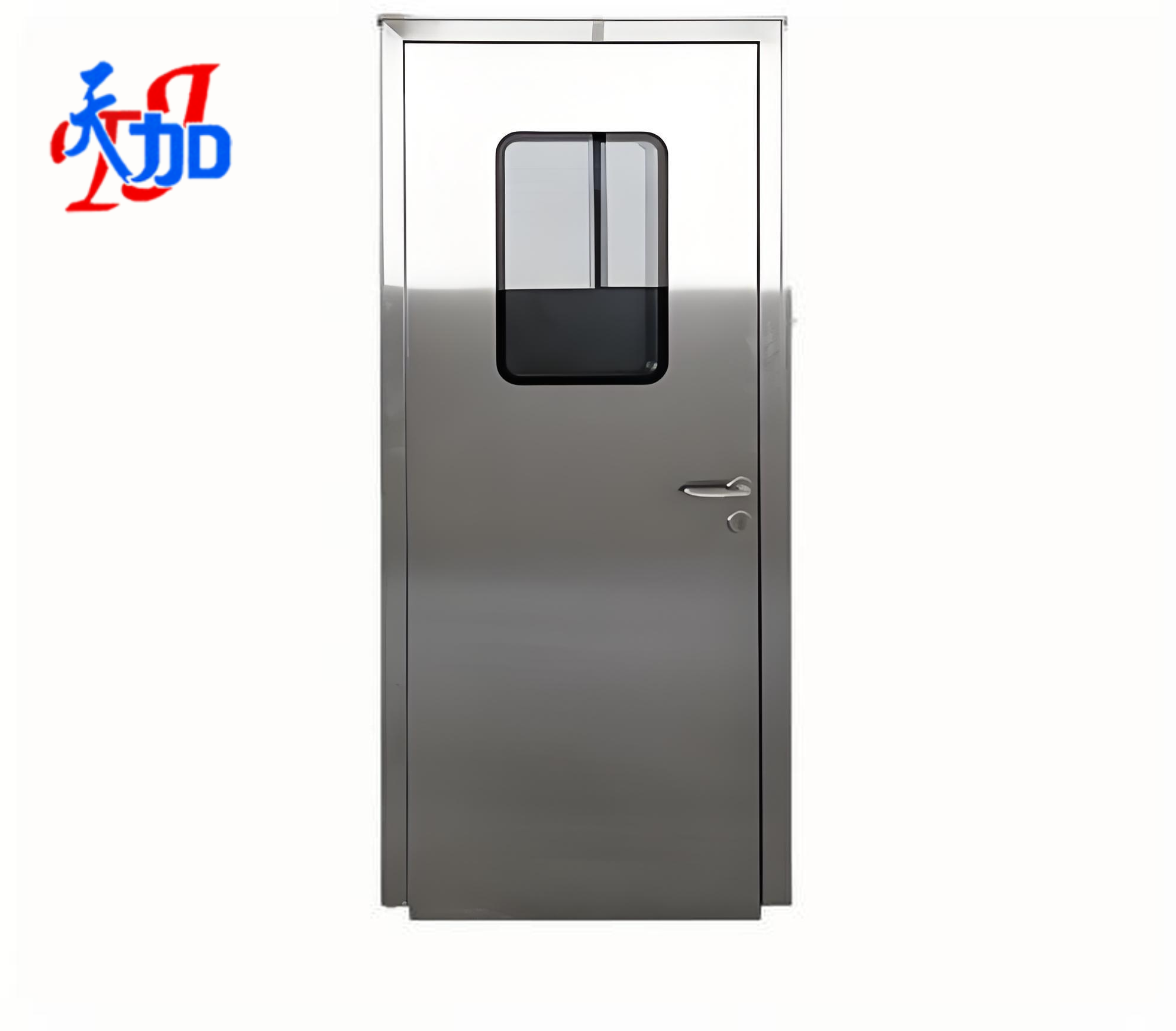 Buy cheap Single-person stainless steel cleanroom door with visual window closer with product