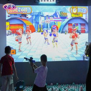 Buy cheap High-Lumen Interactive Wall Projection System Dynamic Smash Ball Game Adventure from wholesalers