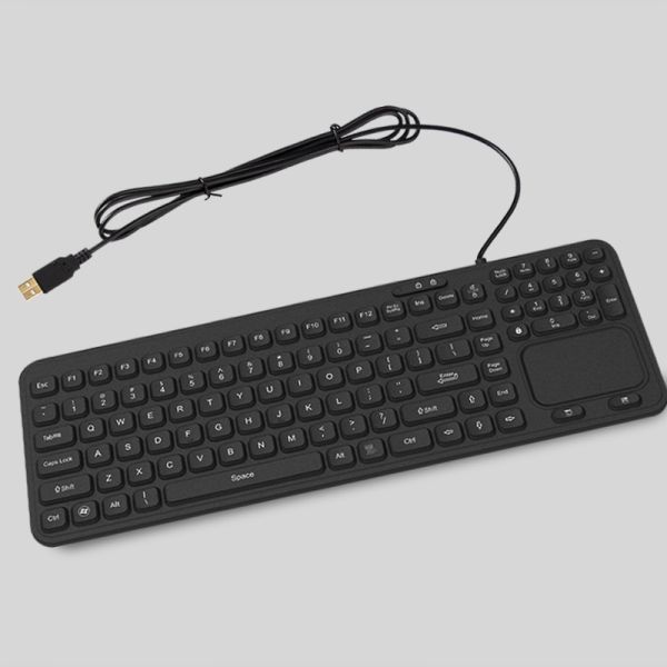 IP68 Washable Medical Industrial Backlit Keyboard With Function Keys,Numerica