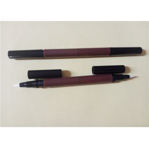 Buy cheap Logo Printing Waterproof Liquid Eyeliner Pen , ABS Double Sided Eyeliner from wholesalers