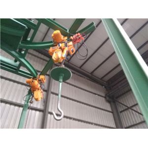 Buy cheap 800*1200 Hanger Type Shot Blasting Machine Lpg Gas Cylinder Cleaning from wholesalers