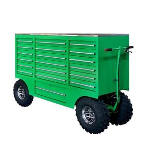 Buy cheap Black Green Pit Carts Tool Chest Trolley for Workshop Cabinet and Customized Support from wholesalers
