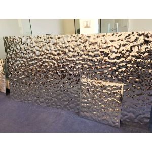 China Water Ripple Pattern Embossed Stainless Steel Sheet Manufacturers In