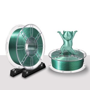 3D Printer Filament Iboss Silk Green Toughness Enhanced PLA Plus for US Industry