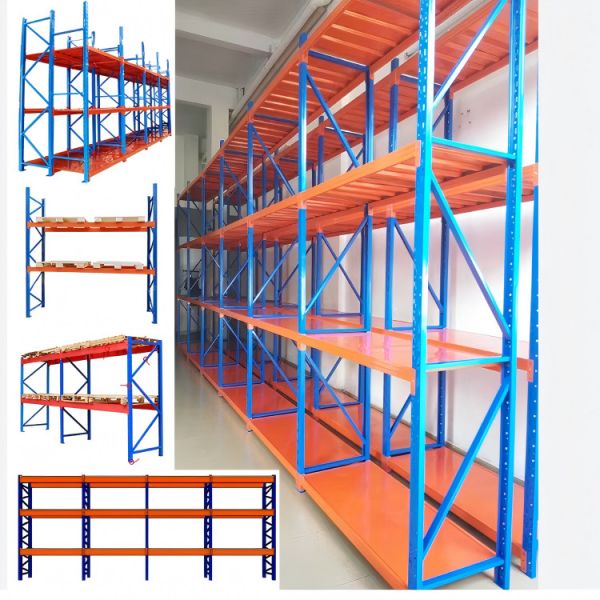 Quality Heavy-Duty Metal Rackingand Customizable Storage with Peterack Plastic-Sprayed Warehouse Shelf for sale