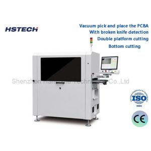 Buy cheap High-Speed Cutting Function With Double Platform Inline PCBA Router Machine For PCBs from wholesalers
