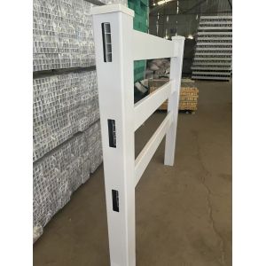 Buy cheap UV Protection White Plastic Fencing For Horses 1.5m High 2.5m Width product