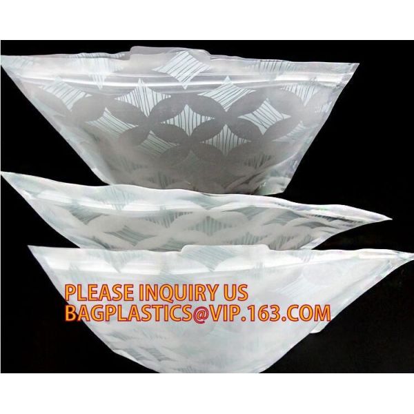 LDPE/PP Custom Printed Zip Lock Self Seal Plastic Bag/Zipper Pouch For Garment And Gift Packaging, side seal pp plastic
