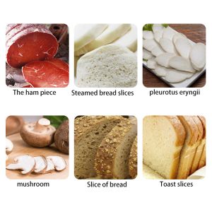 Bread ultrasonic cake cutting machine with slicer square shapes