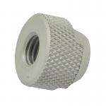 Buy cheap Round Aluminum Internal Threaded Cap Nut with Grade 12.9 and CNC Machining Capability from wholesalers