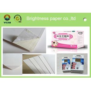 Buy cheap A4 Coated Paper White Cardboard Sheets  Moisture Proof 700 * 1000mm from wholesalers
