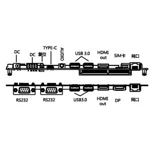Buy cheap Rockchip RK3588 HD Multimedia Player Box Edge Computing AIot 8K Box With Dual Ethernet from wholesalers