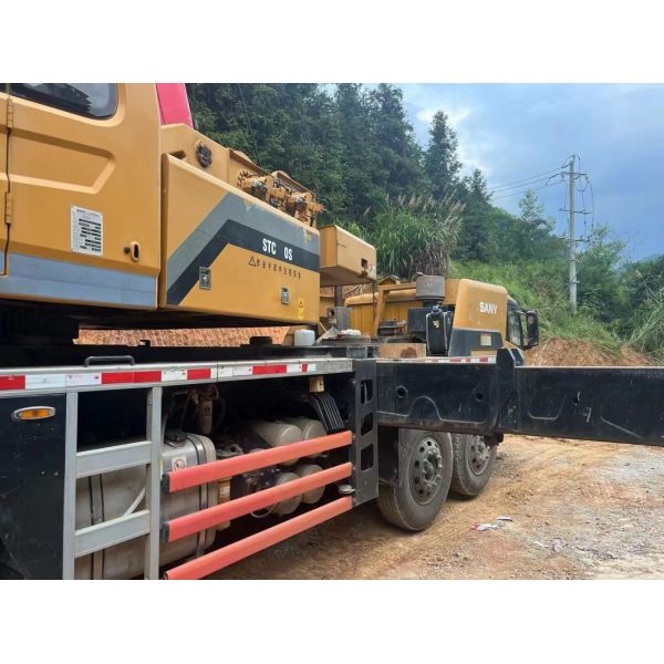 2017 Good Original Condition Top Quality 75t Truck Crane Mobile Crane Euro V Emission Standards Factory Directly Sale