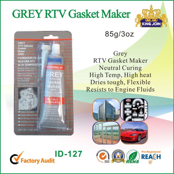 Buy cheap High Modulus Silicone Sealant / Grey RTV Gasket Maker For Concrete And Marble from wholesalers
