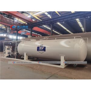 10 Tons 20000 Liters LPG Skid Station With Filling Scale
