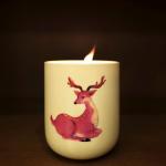 Buy cheap Smokeless Ceramic Candle Holder 500ml In Gift Box Container For Home Decor from wholesalers