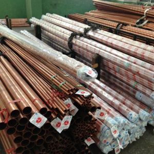 Buy cheap OD 1/2'' 3/4'' 3/8'' Copper Seamless Tube Pipes C11000 C12200 C24000 Copper Round Tube from wholesalers