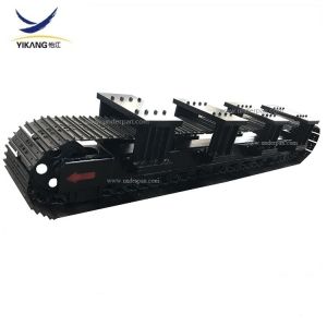 Buy cheap New design rubber track chassis steel crawler undercarriage for 5-10 ton hydraulic motor crawler rotary drilling rig from wholesalers