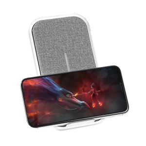 Buy cheap Adjustable 110-205KHz 8mm Qi 15W Mobile Phone Charger Pad from wholesalers